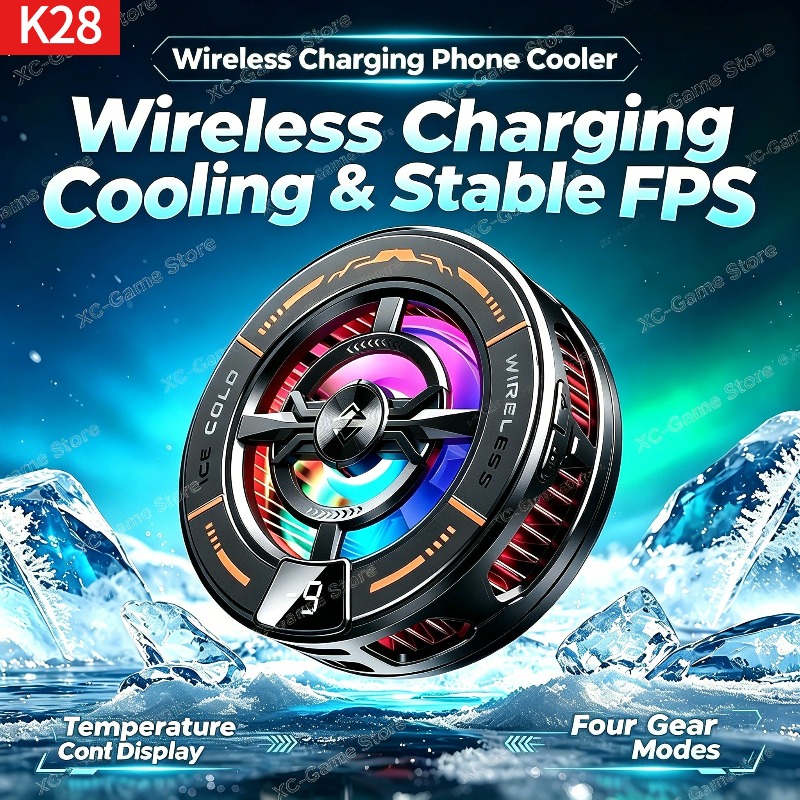 Gaming Accessories For Room - Cooler Magnético Semicondutor K28 para Celular
