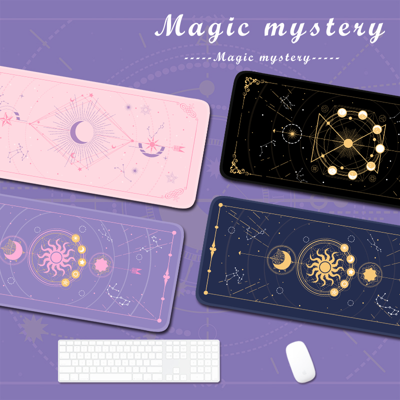 Gaming Accessories Kawaii - Magia lua estrela roxo extra grande