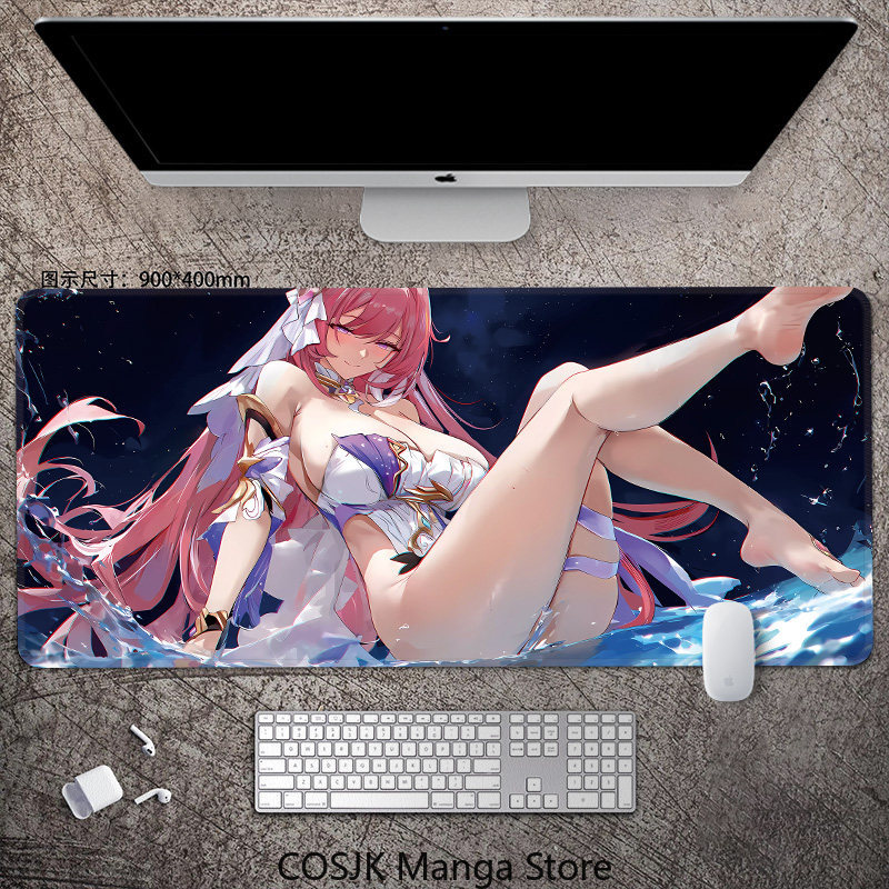 Gaming Accessories Gamestop - Mouse Pad Gamer Anime Honkai Impact