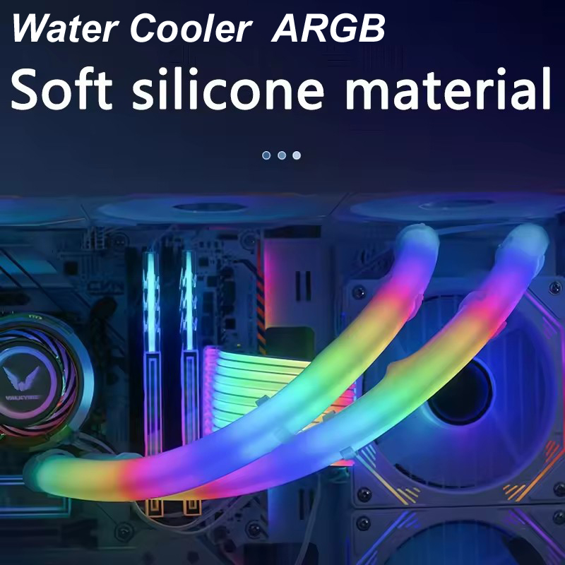 Gaming Zone Accessories - Tubo macio argb colete cpu refrigerador