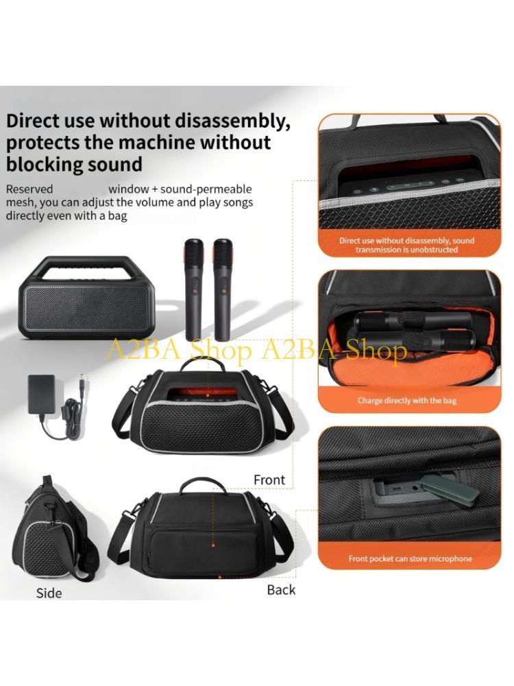 Case Mesh Panel - Bolsa alto-falante A2BA com alça, alça