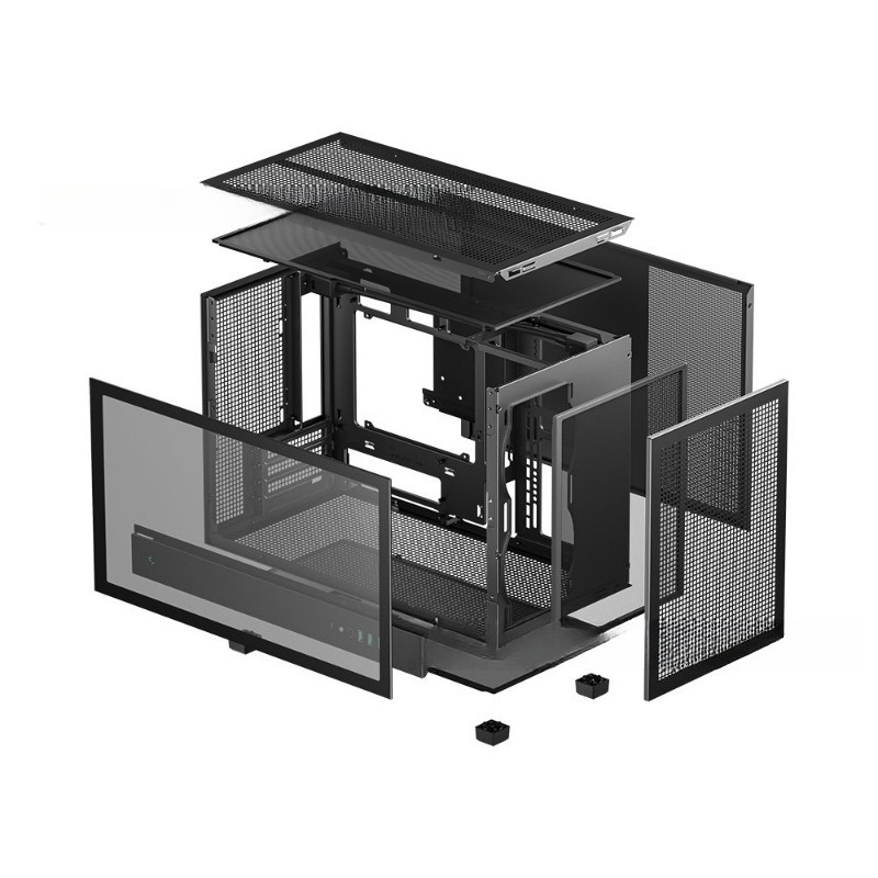 Case Mesh Panel - Gabinete Mini ITX CH260 com Painel