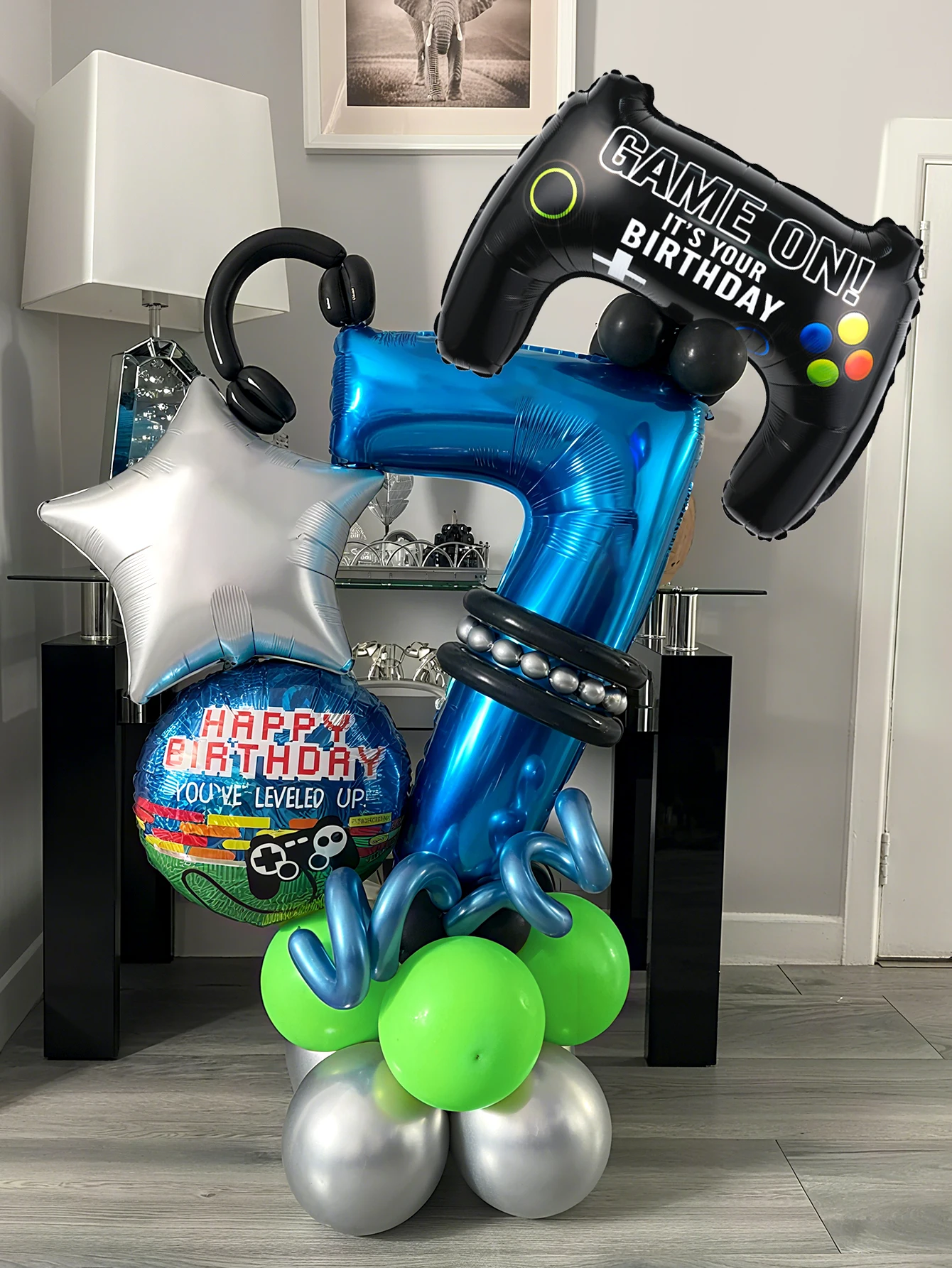Gaming Accessories For Room - Kit de Balões Temáticos de Jogos