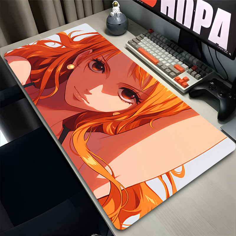 Mouse Pad Kawaii One Piece Nam - Gaming Accessories Kawaii avaliação e preço