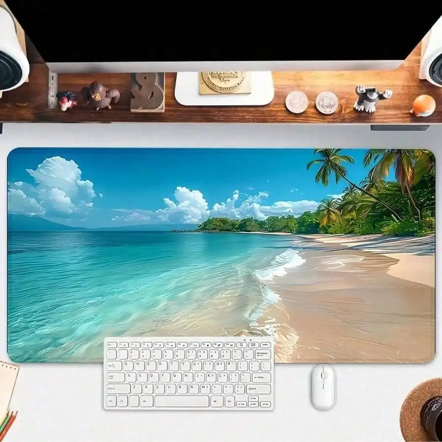 Mouse Pad Blue Ocean, Acessóri - Gaming Accessories As Gifts avaliação e preço