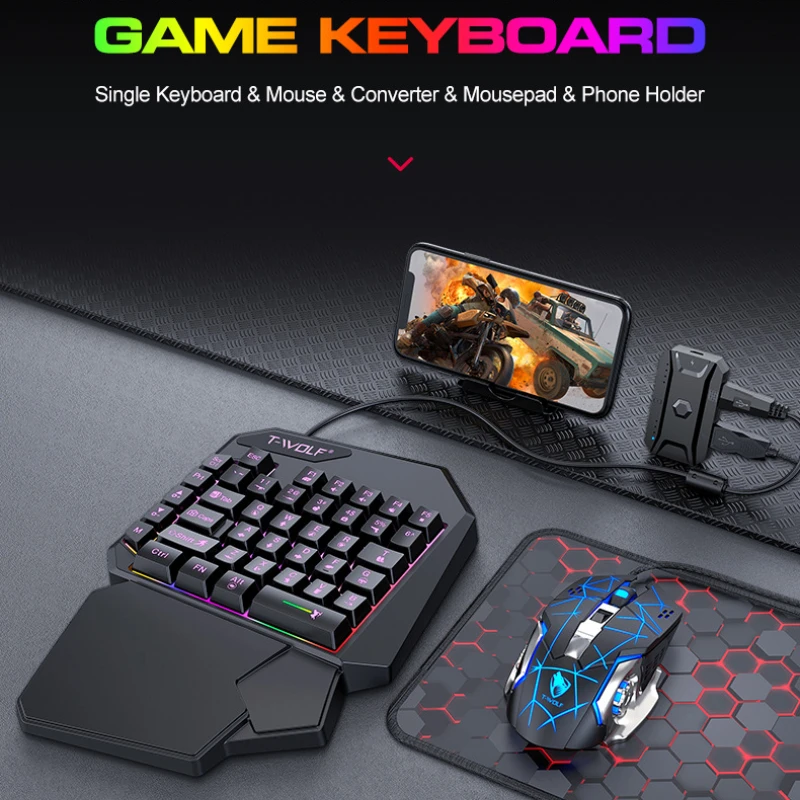 T-WOLF tf900 conjunto de trono - Gaming Accessories Bundle avaliação e preço