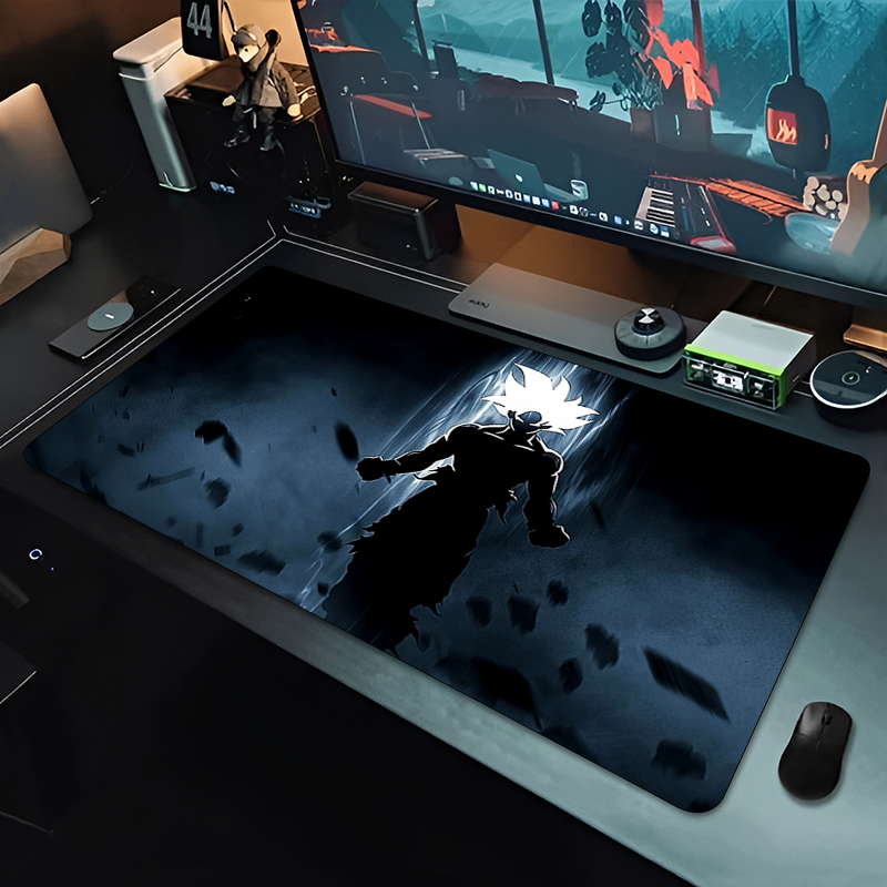 Mouse Pad Grande DBZ Black Ani - Gaming Accessories Keyboards avaliação e preço