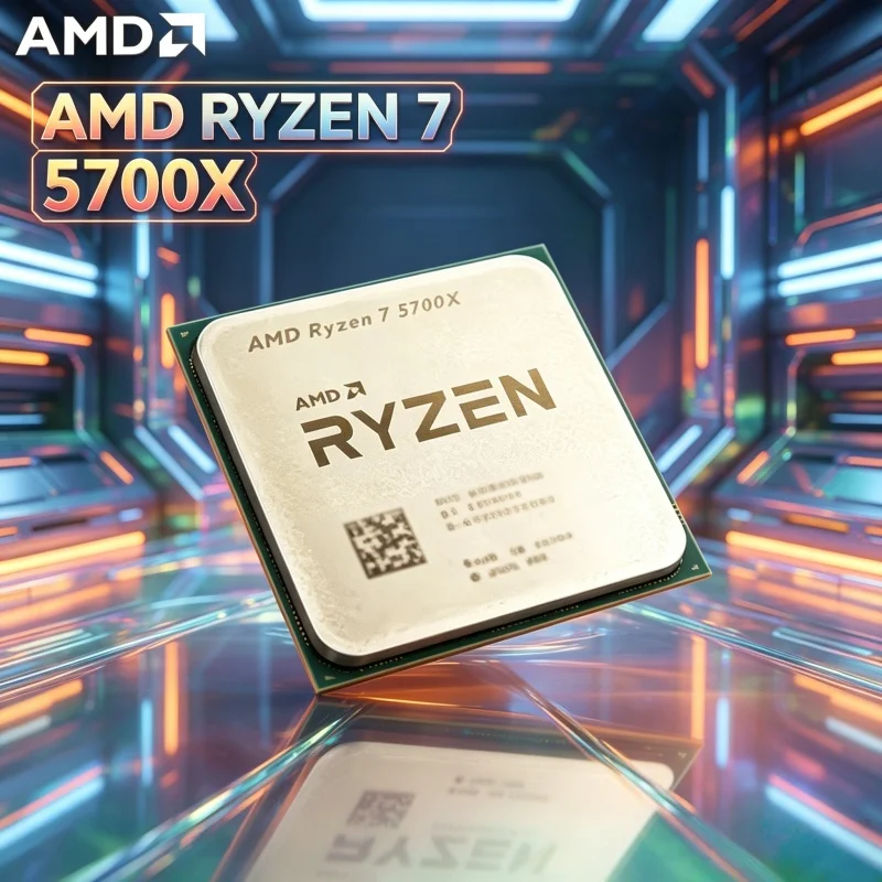 Processador AMD Ryzen 7 5700X  - Amd Cpu Ryzen 7 avaliação e preço