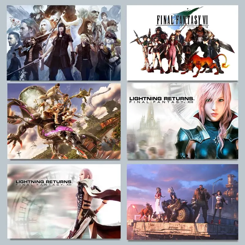 Final Fantasy VII Vaporwave Ca - Gaming Accessories For Room avaliação e preço