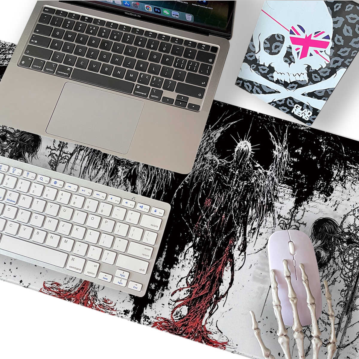 Tapete de borracha antiderrapa - Gaming Accessories Keyboards avaliação e preço