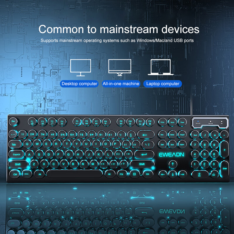 Teclado para jogos de máquina  - Gaming Accessories Keyboards avaliação e preço