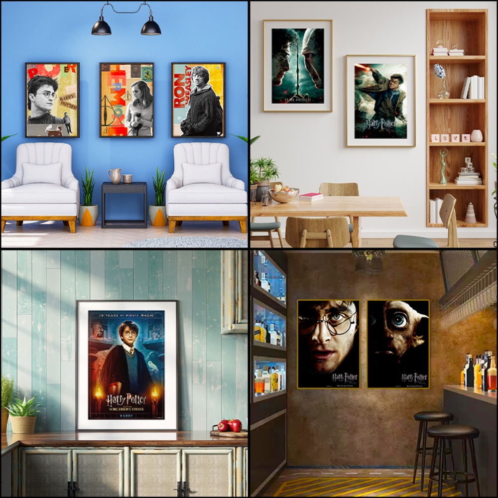 Pôsteres genuínos de Harry Pot - Gaming Accessories For Room avaliação e preço