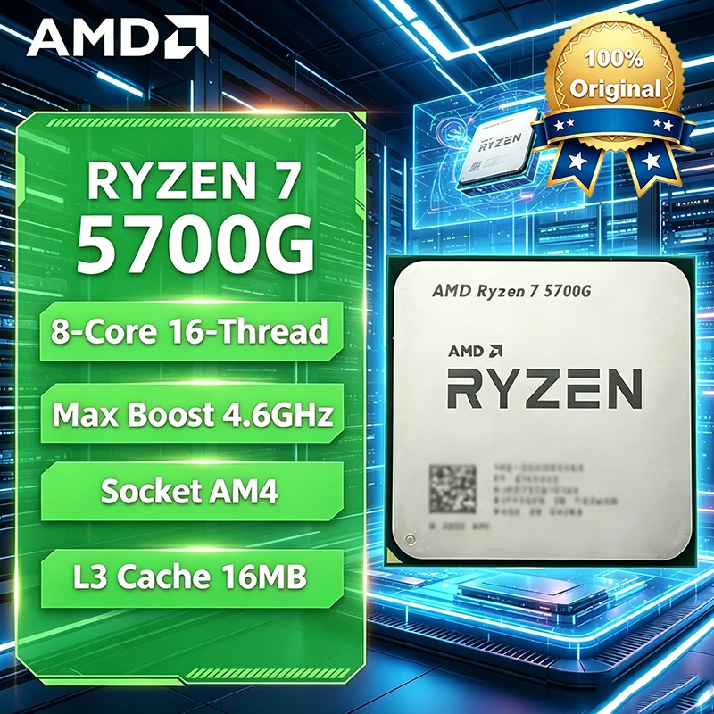 Processador AMD Ryzen 7 5700G  - Amd Cpu Ryzen 7 avaliação e preço