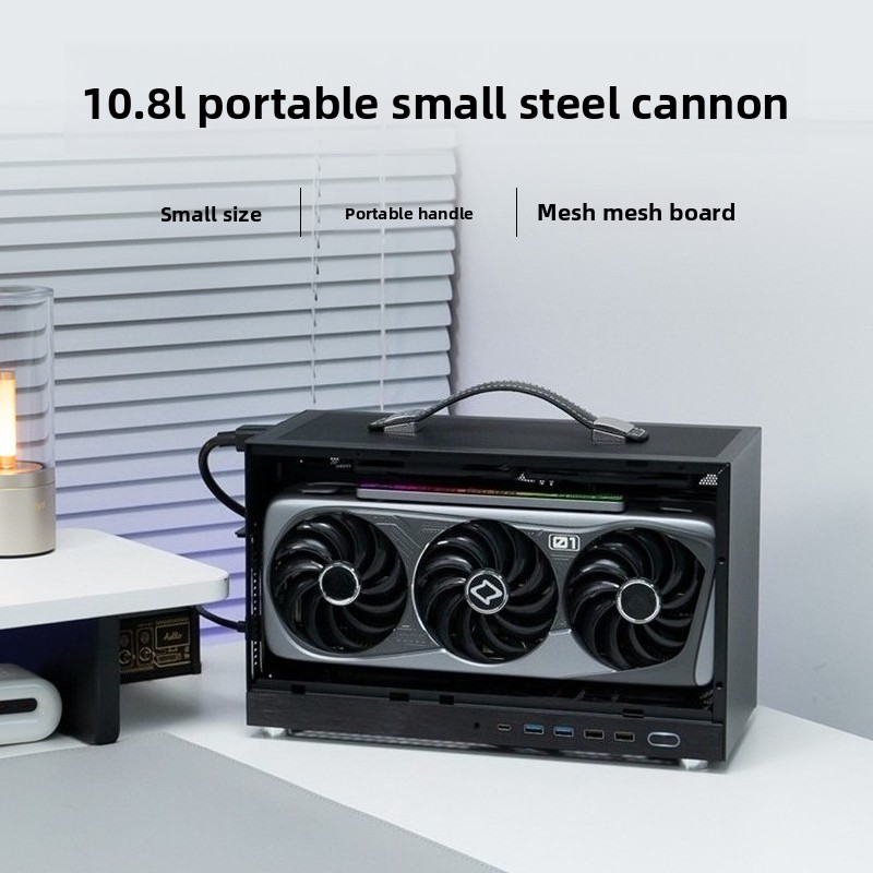 Gabinete Mini ITX Portátil S40 - Case Mesh Panel avaliação e preço
